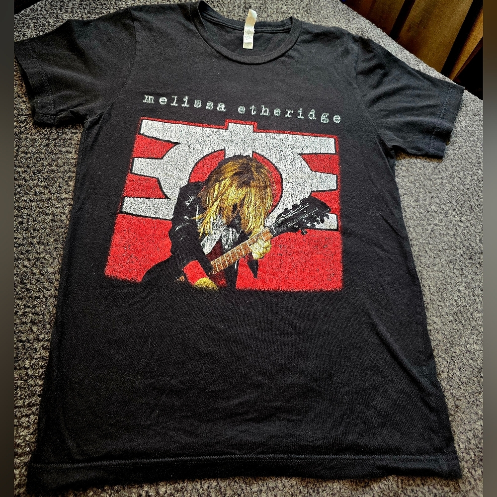Melissa Etheridge Rock Band Tee Graphic Tour Shirt Small Bella Canvas